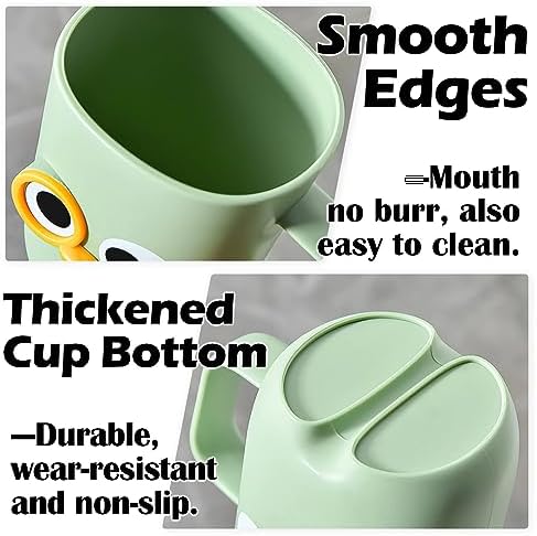 4-Piece Eco-Friendly cartoon Toothbrush Holders for Kids and Adults