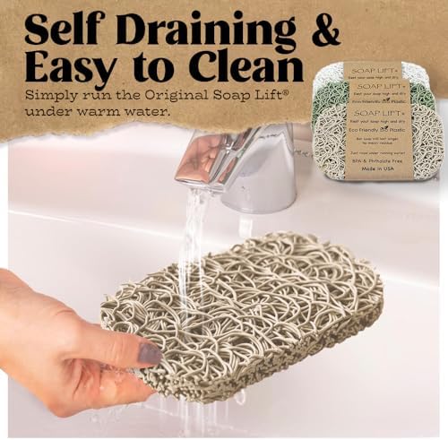 Soap Bar Holder with BPA-Free Bioplastic Design