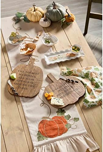Mud Pie Blue pumpkin Tidbit Set