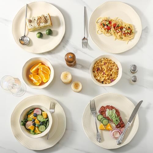 Tikooere Ceramic Dinner Plates Set of 2 10 Inch 1