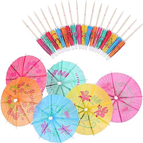 Patelai Drink Umbrellas Cocktail Picks