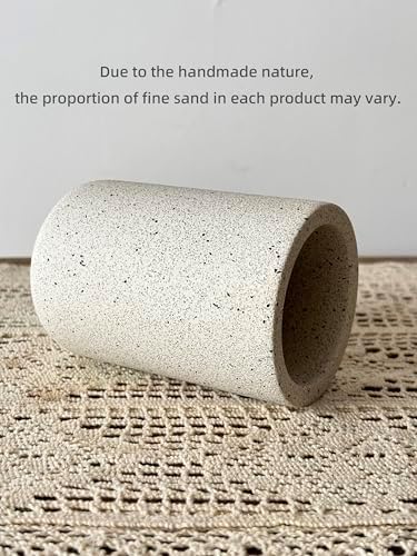 Concrete Tumbler Set 2-Pack Stylish Design for Bath Kitchen