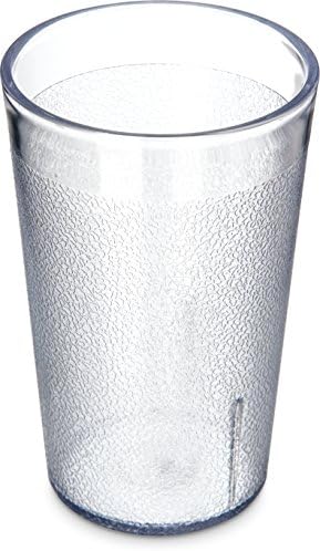 Carlisle Plastic Stackable Tumbler 95 oz Clear Party Use