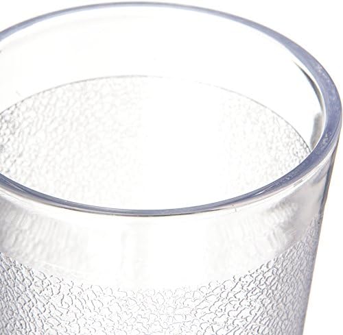 Carlisle Plastic Stackable Tumbler 95 oz Clear Party Use