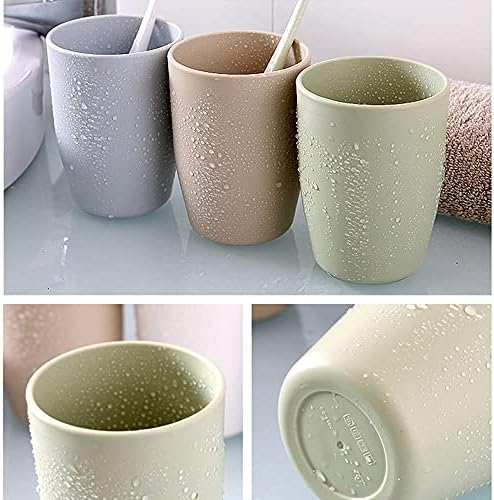 3 Pack ALINNA Reusable Toothbrush Cups BPA Free