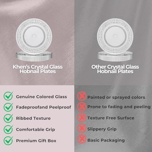 Art Deco Crystal Plates