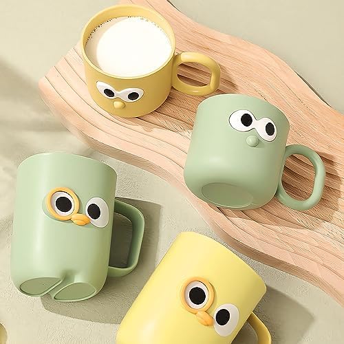 4-Piece Eco-Friendly cartoon Toothbrush Holders for Kids and Adults