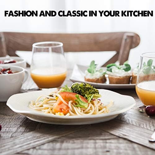Tikooere Ceramic Dinner Plates Set of 2 10 Inch 1