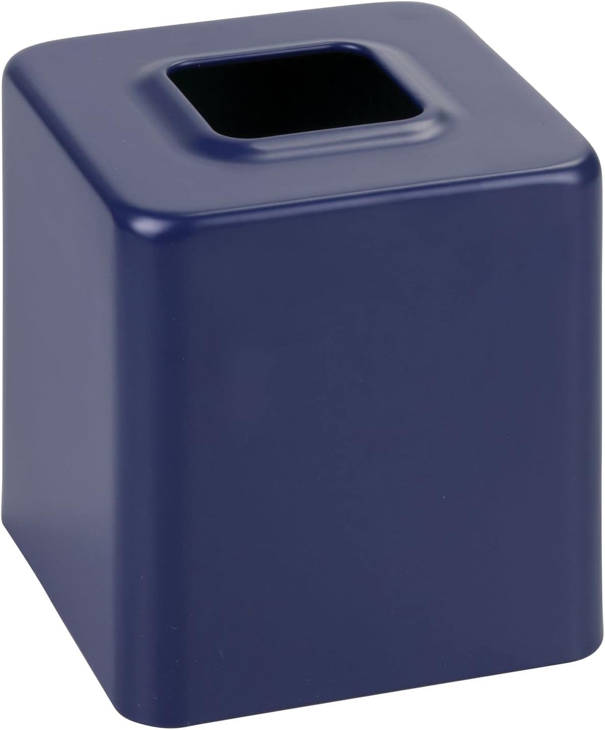 Sturdy Metal Square Tissue Box Cover - Modern Design for Bathroom Use