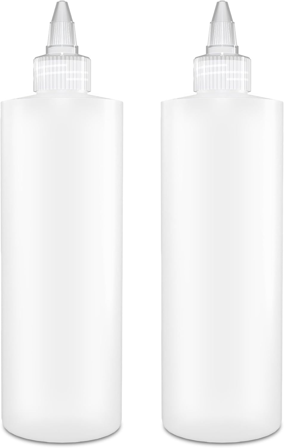 BrightFrom Squirt Bottle Set 12 oz Leak-Proof