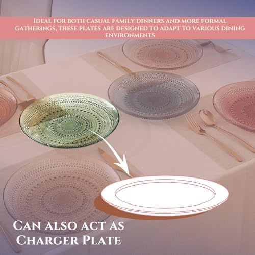 Art Deco Crystal Plates