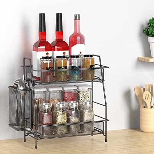 Bath Organizer 2-Tier Storage Tray for Countertops