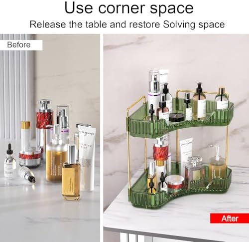 GTI 2-Tier Corner Bathroom Organizer