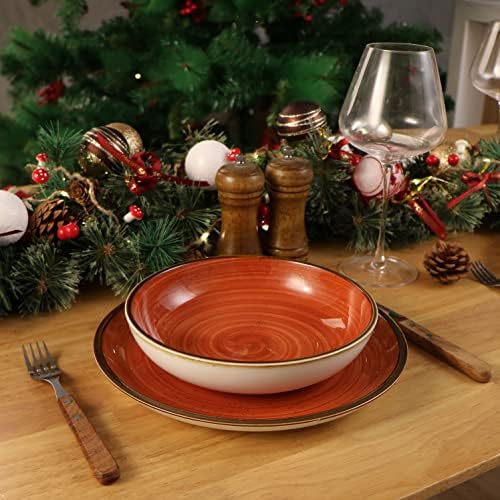 ONEMORE Farmhouse regain dinner plate 105 inch stackable