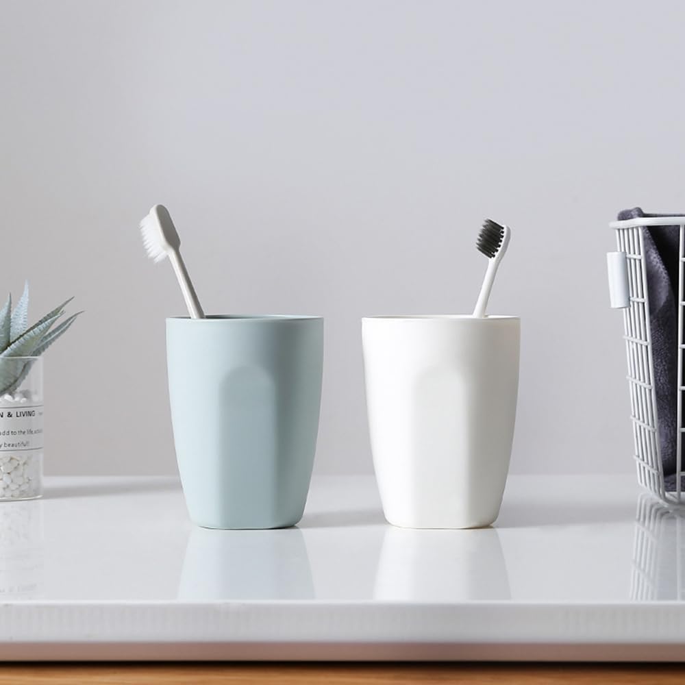 Simple Mouthwash Cup Round Plastic for Efficient Hygiene
