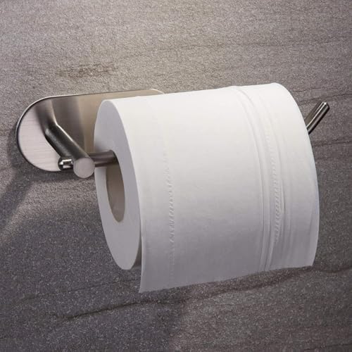 Toilet Paper Holder Rust-Resistant Stainless Steel Space-Saving Strong Track