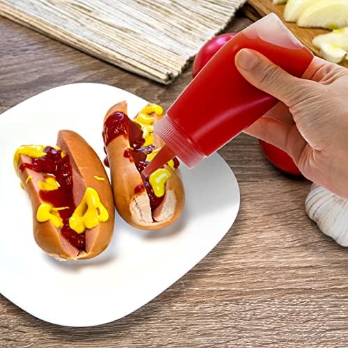 Fasmov Squeeze Bottle 40-Pack for Kits Salads and More