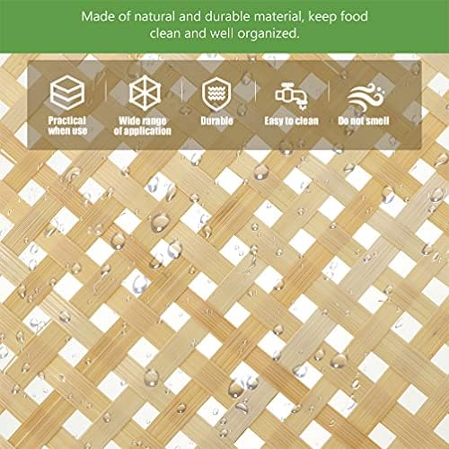 Bamboo Storage Baskets for Kitchen Dining