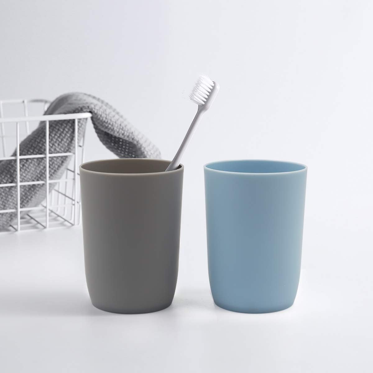 Stackable Toothbrush Cups Set of 4