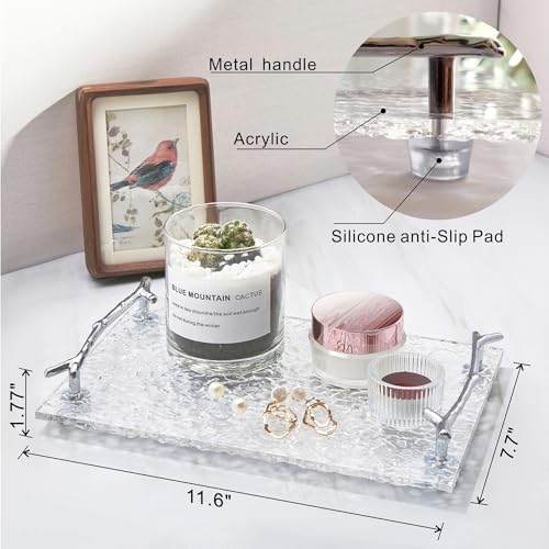 Elegantperfume tray stylish bathroom accessory