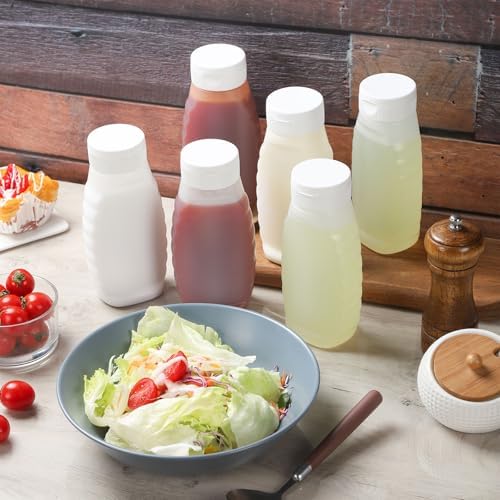 RAMFIYN 6-Pack Condiment Squeeze Bottles