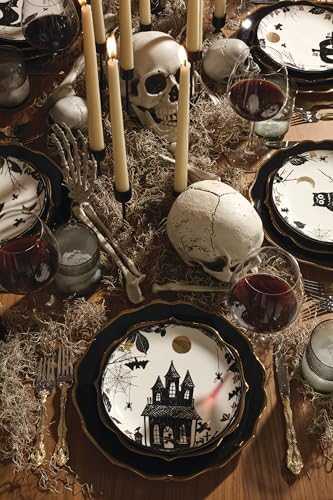 Elegant 4-Plate Set Black