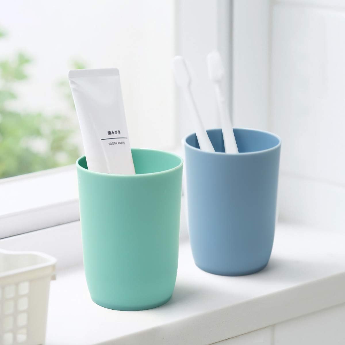 Stackable Toothbrush Cups Set of 4