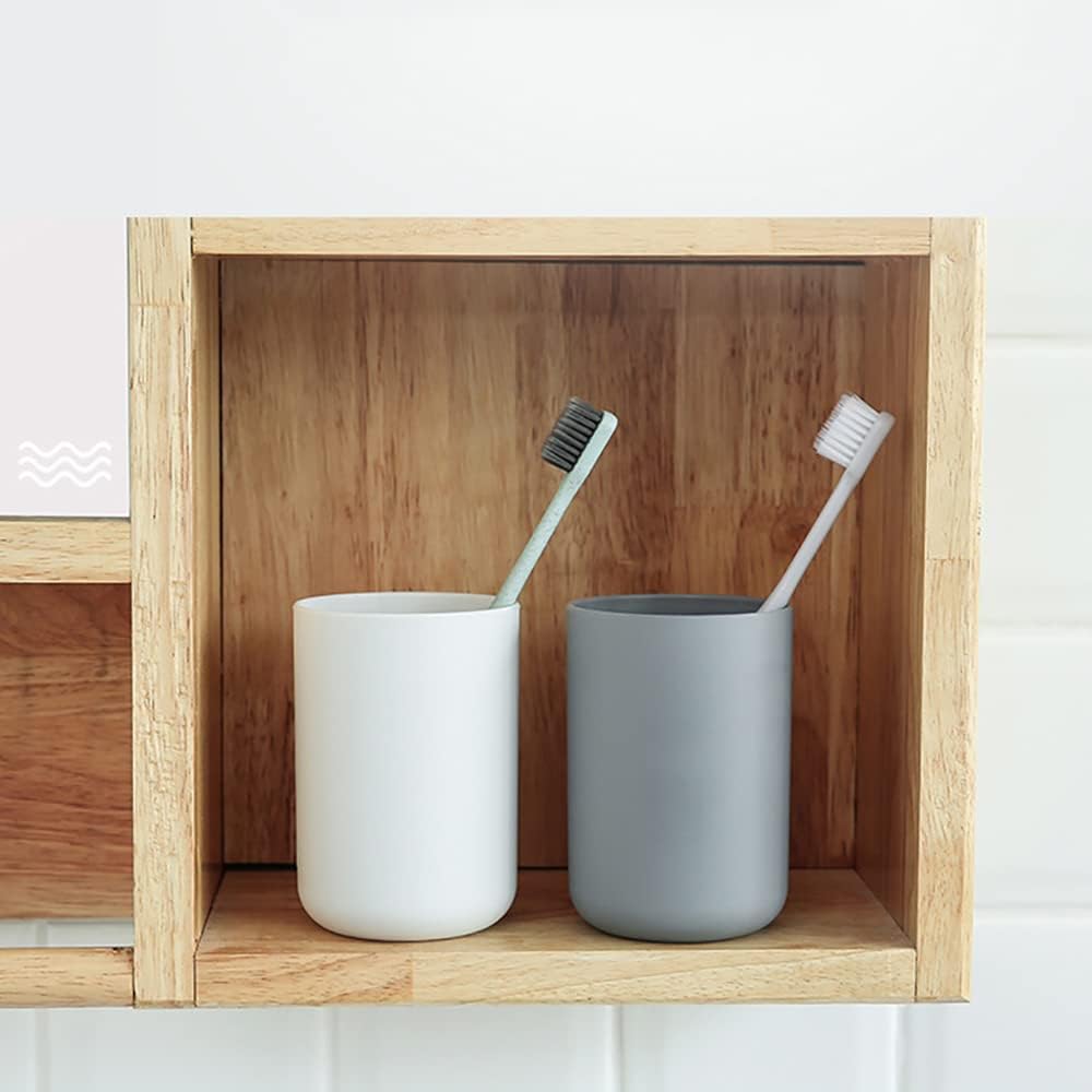 3-Piece Unbreakable Toothbrush Cup Holder