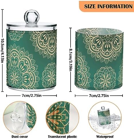 GEEKO Mandala Bathroom Holder Set