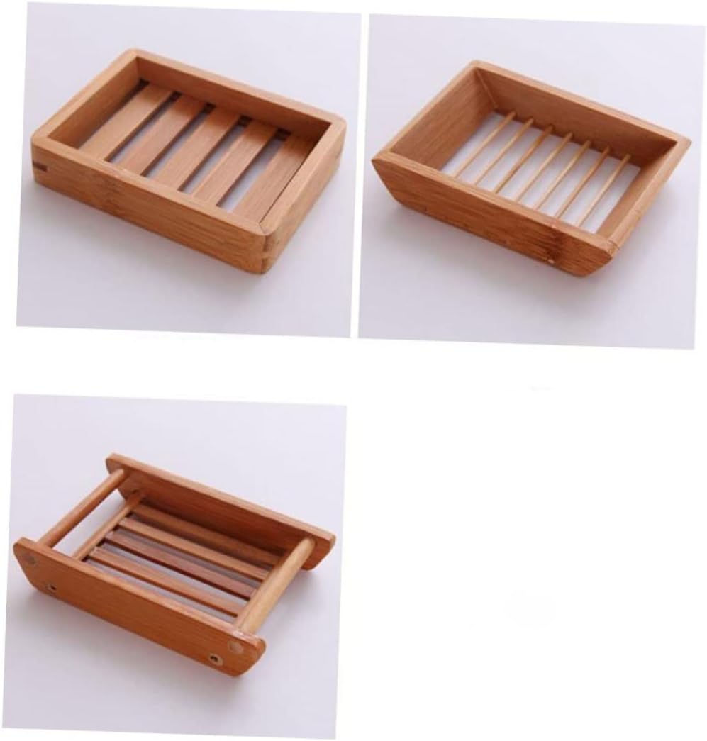 Stylish Bamboo Wooden Bath Drain Holder