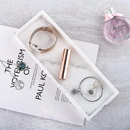 Luxspire Marble Vanity Tray