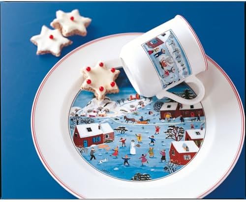 Villeroy Boch Christmas Dinner Plate 105 Premium Hand-Crafted Dinnerware