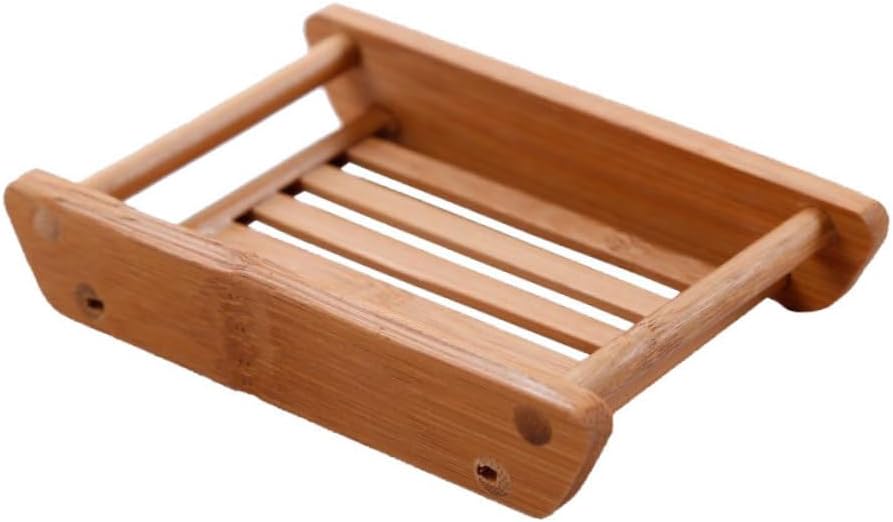 Stylish Bamboo Wooden Bath Drain Holder