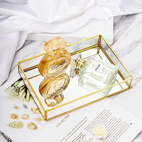 2-Pack Gold Overflow Perfume Trays Set