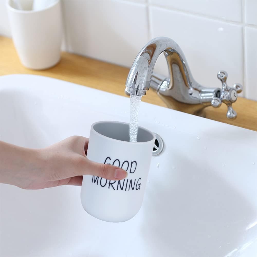 4-Piece Eco-Friendly Reusable Toothbrush Holder Set