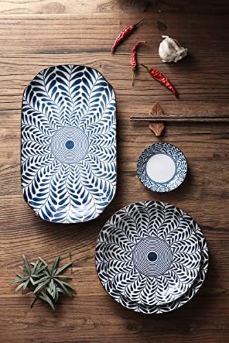 Gegong 12 inch Ceramic Fish Plate