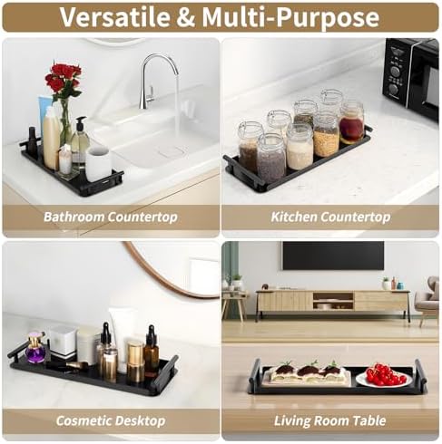 Sturdy Metal Toilet Basket with Handles for Bathroom Kitchen