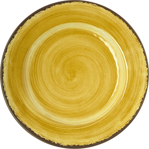 Carlisle Mingle Melamine Dinner Plate with Pottery Style
