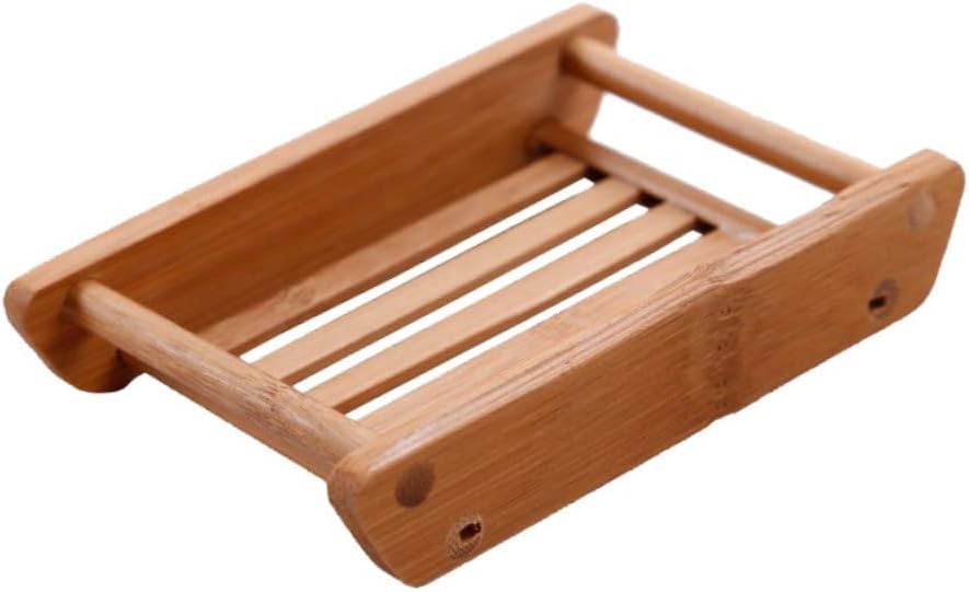 Stylish Bamboo Wooden Bath Drain Holder