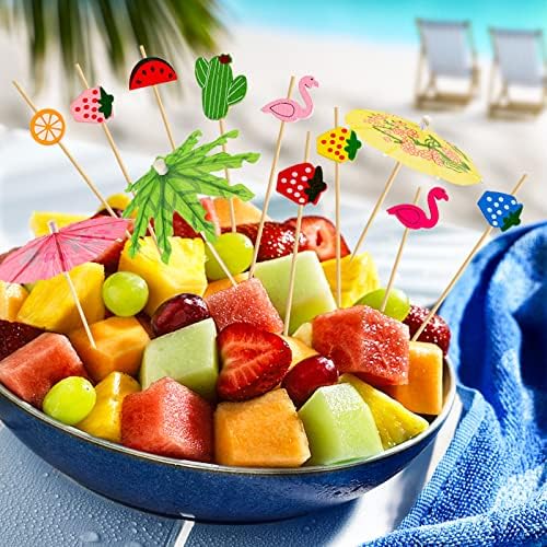 Umbrella Cocktail Picks Set