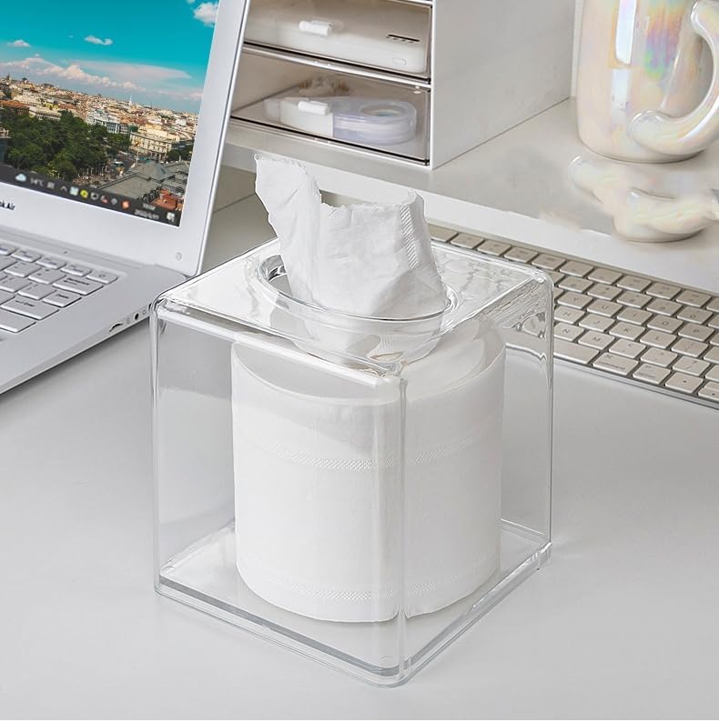 Yopay 2 Pack Square Tissue Dispenser Box