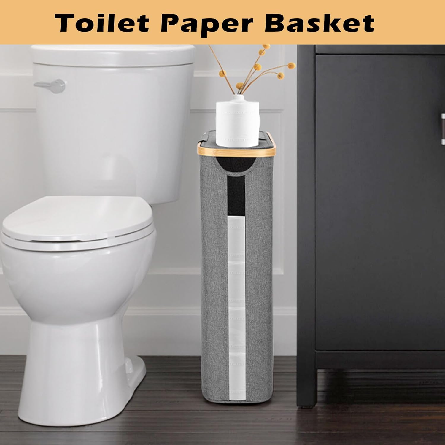 Odonata Toilet Paper Storage Basket