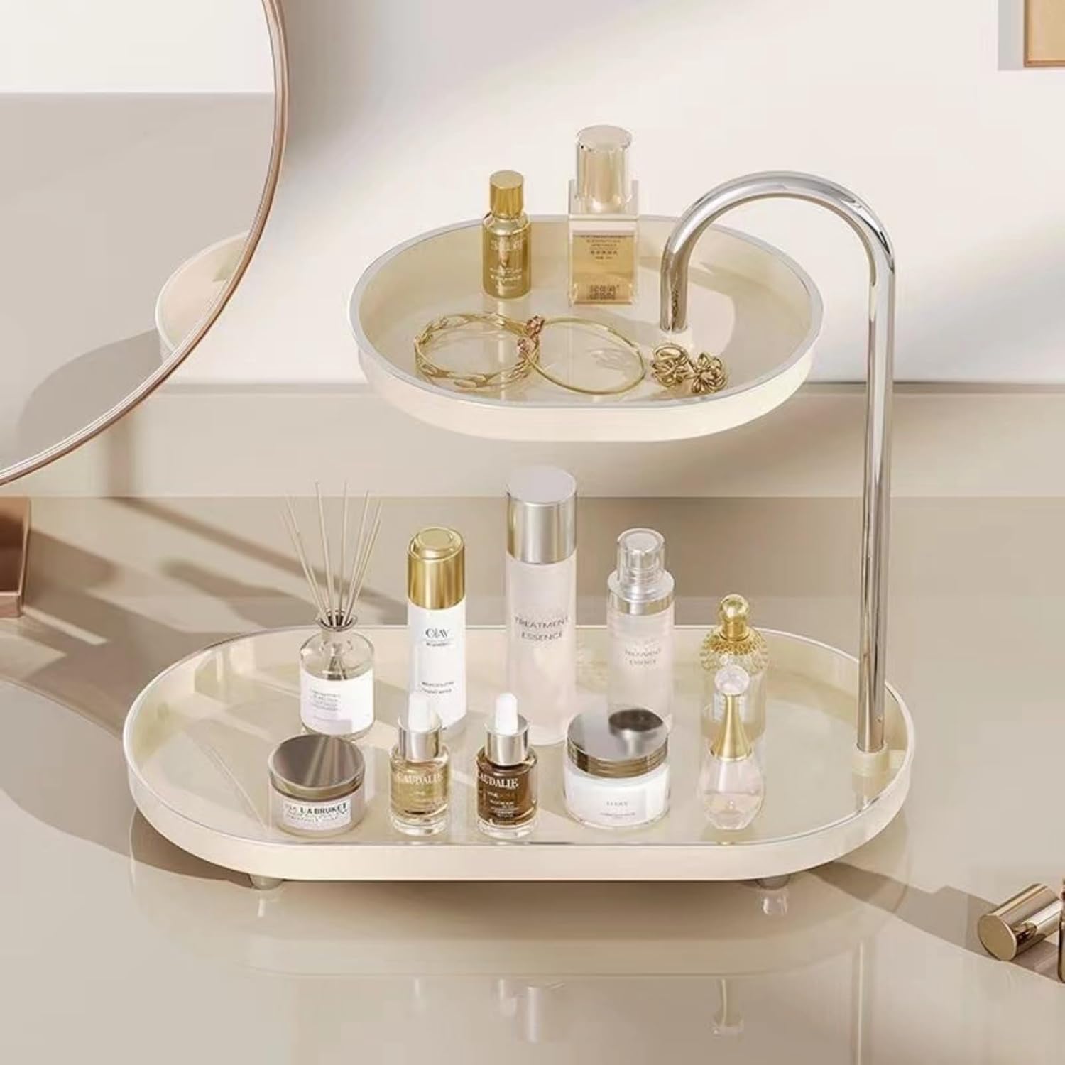 KQJS bathroom sink vanity tray
