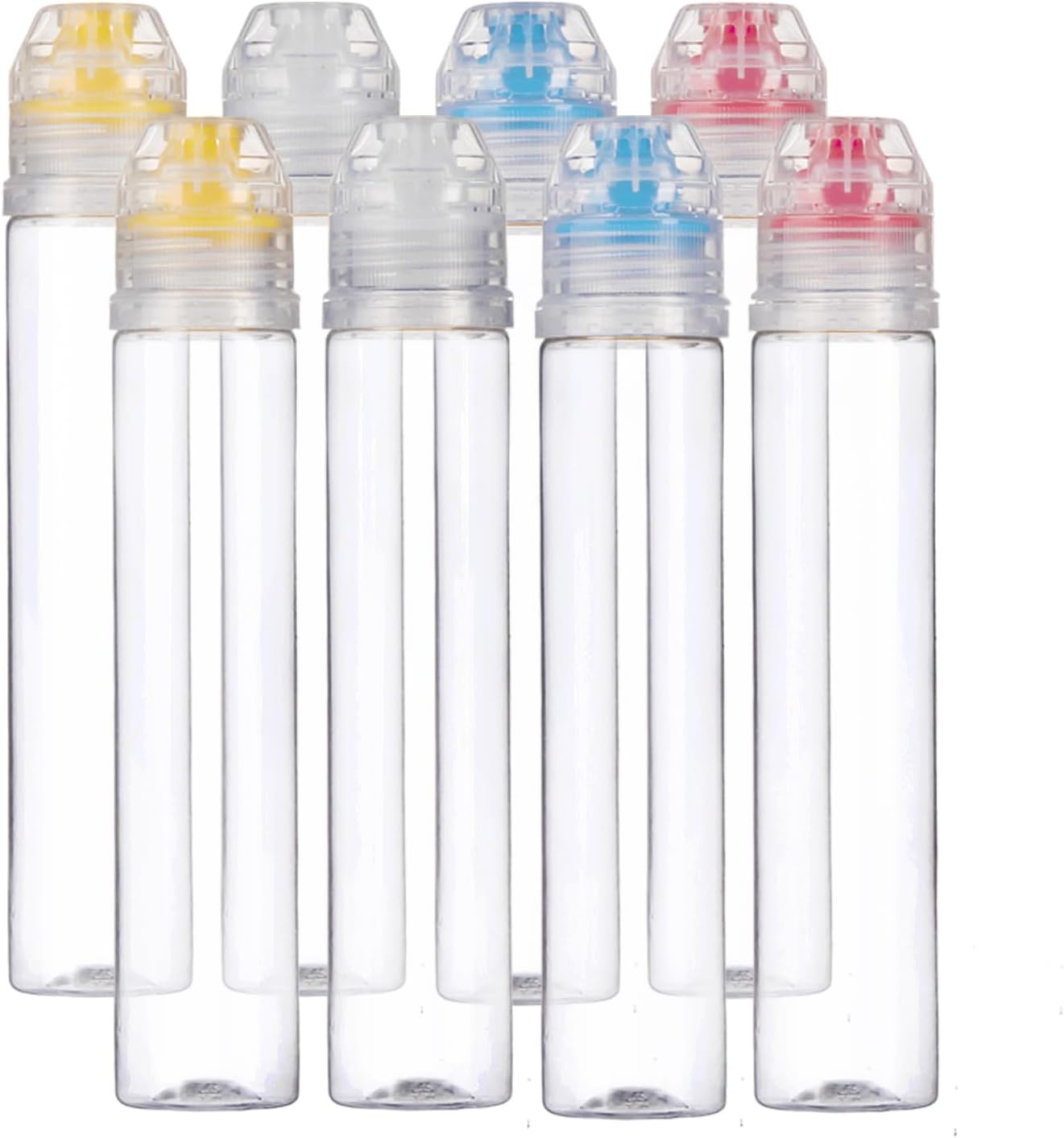 Raynag 8-Piece Honey Squeeze Bottle Set Reusable