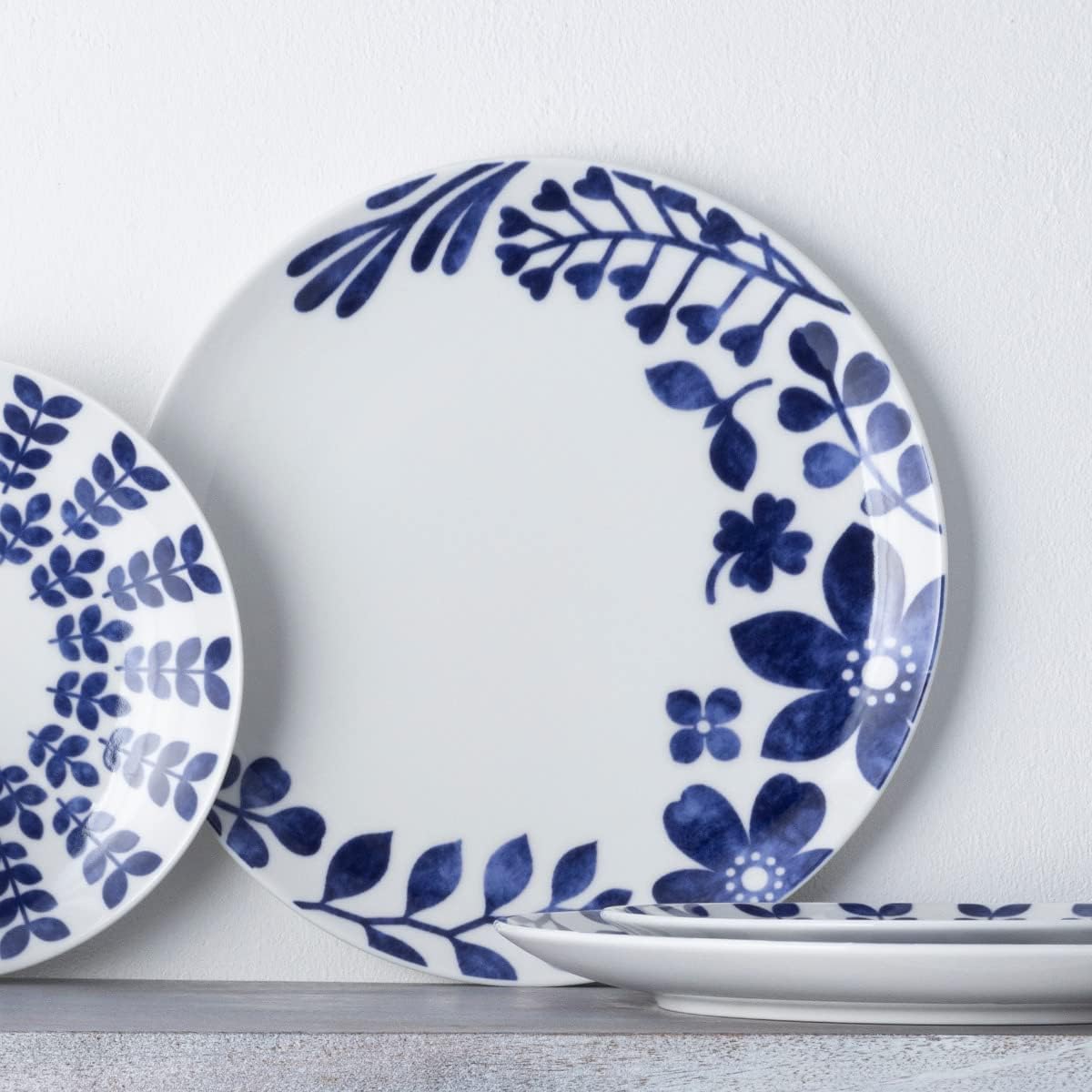 Stunning Sandefjord Dinner Plates in BlueWhite for Entertaining at Home
