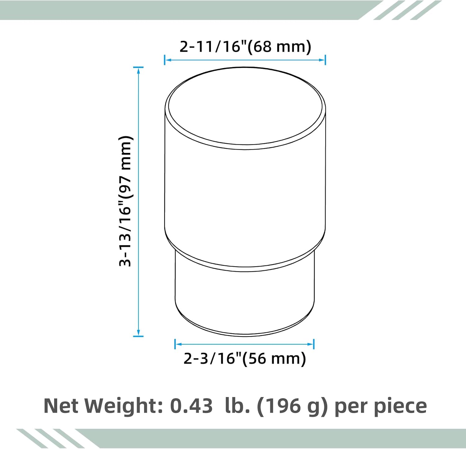 Premium Glass Toothbrush Holders