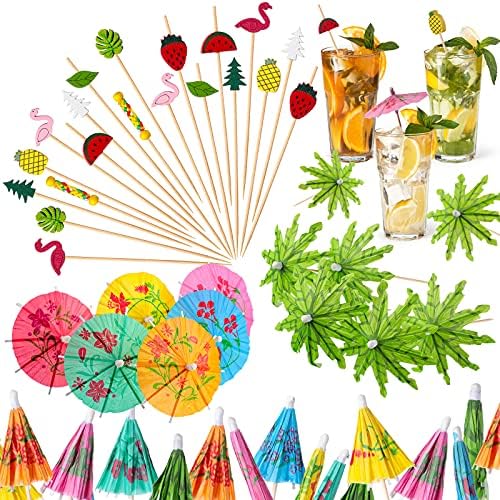Bamboo Cocktail Accessories Set for Bar Tools Drinks