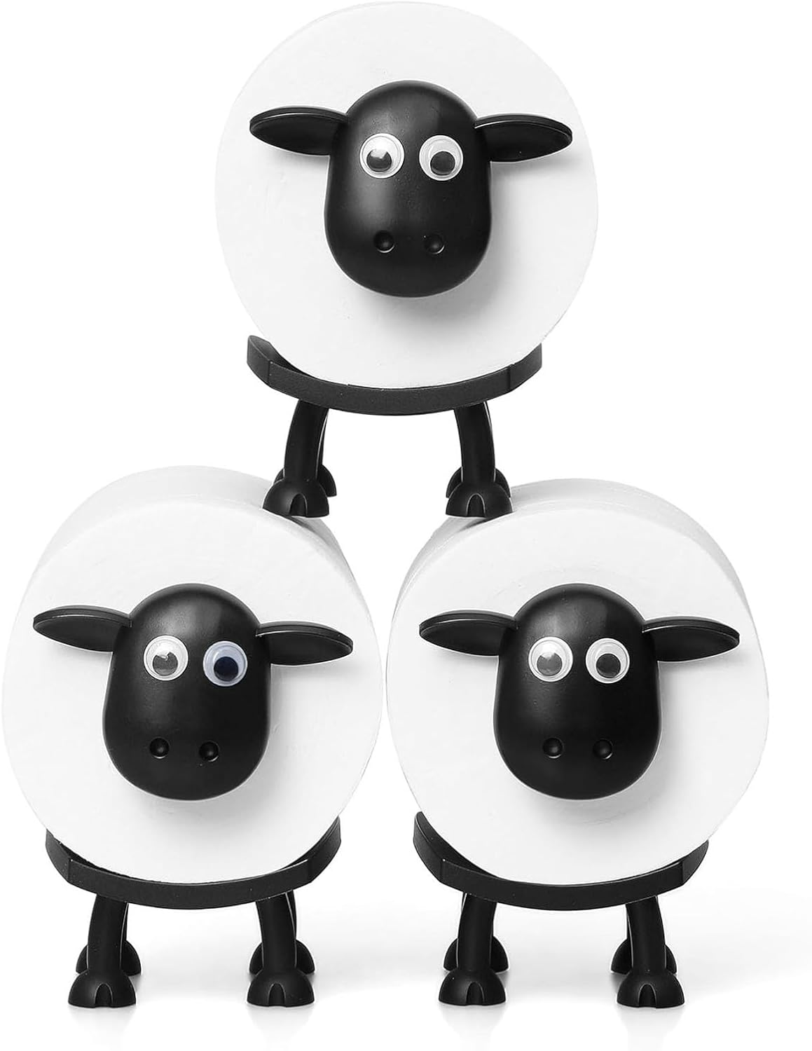Adorable Sheep Sequence Toilet Paper Holder