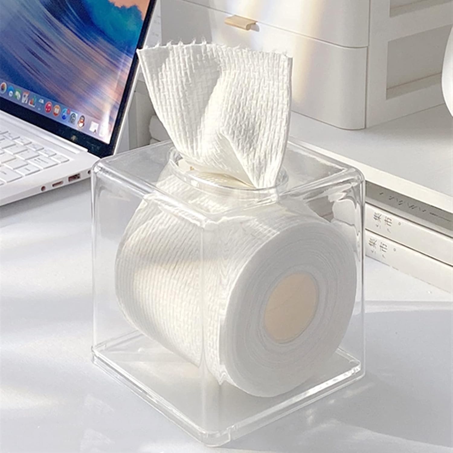 Yopay 2 Pack Square Tissue Dispenser Box