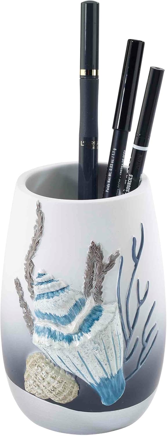 Nautically Inspired Toothbrush Holder Oceanscape Design